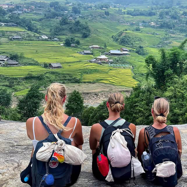 Sapa less touristy trekking route 