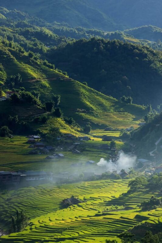 small group trekking Vietnam 