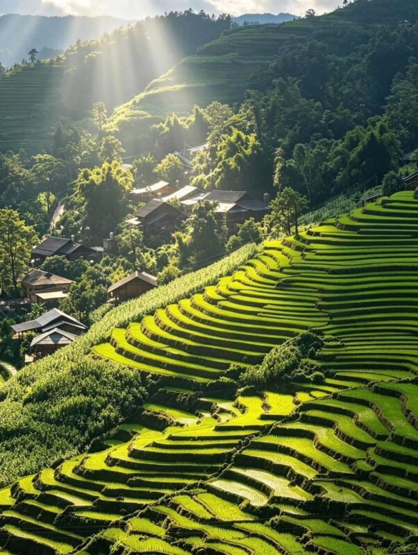small group trekking Vietnam